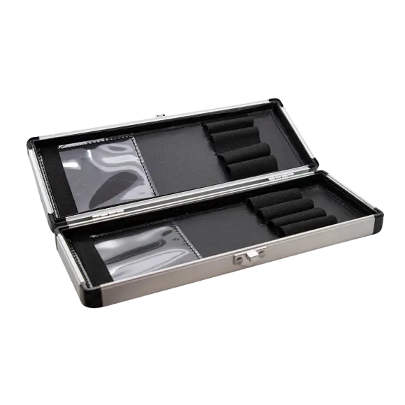 Brush Box for 8 Brushes Aluminium 117185