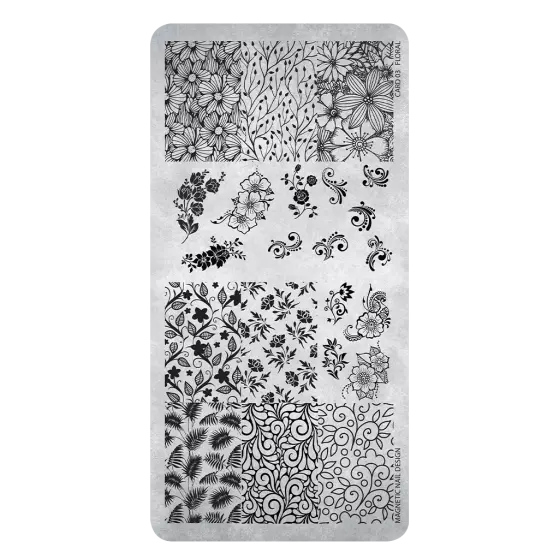 Stamping Plate Flower Power 118669