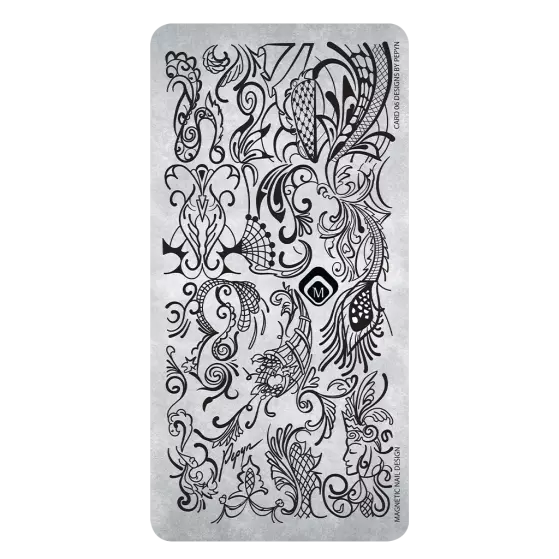 Stamping Plate Flower Power 118669