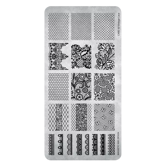 Stamping Plate Flower Power 118669