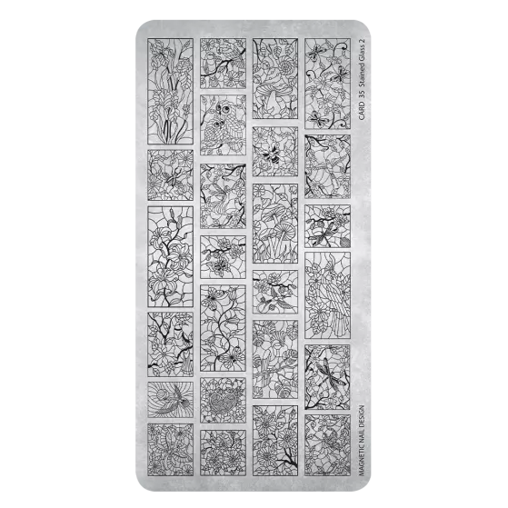 Stamping Plate Flower Power 118669