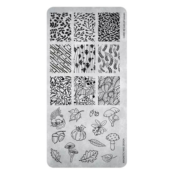 Stamping Plate Flower Power 118669