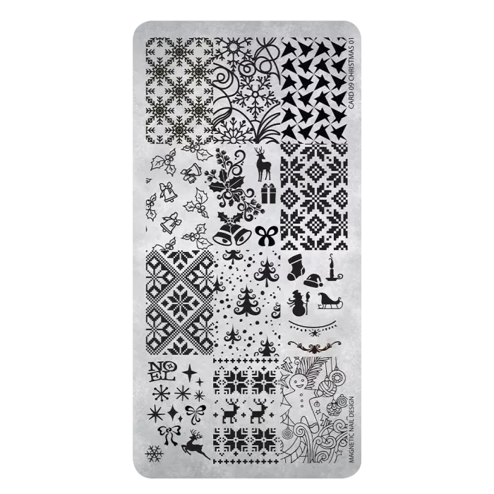 Stamping Plate 09 Рождество 118612