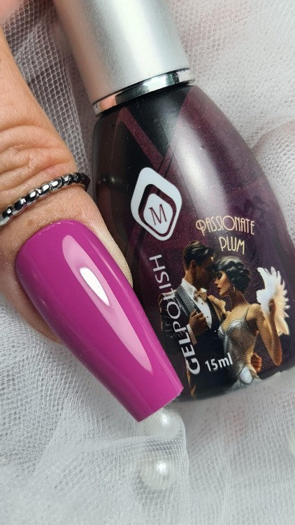 Gelpolish Passionate Plum 15 ml 103597 TPO FREE