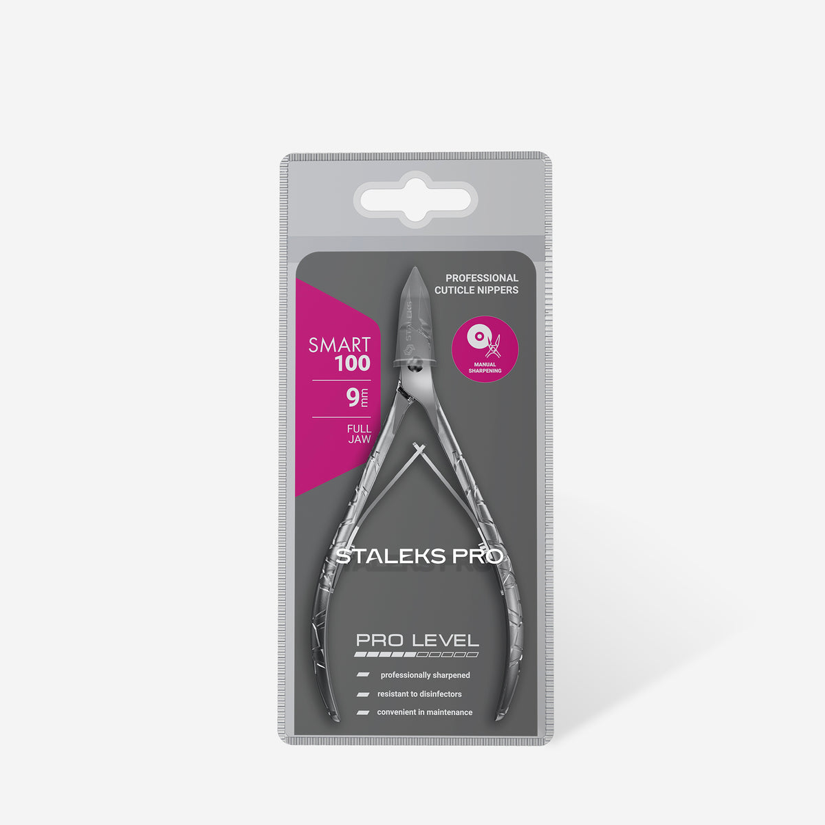 STALEKS SMART 100 Professional cuticle nippers 9 mm NS-100-9L
