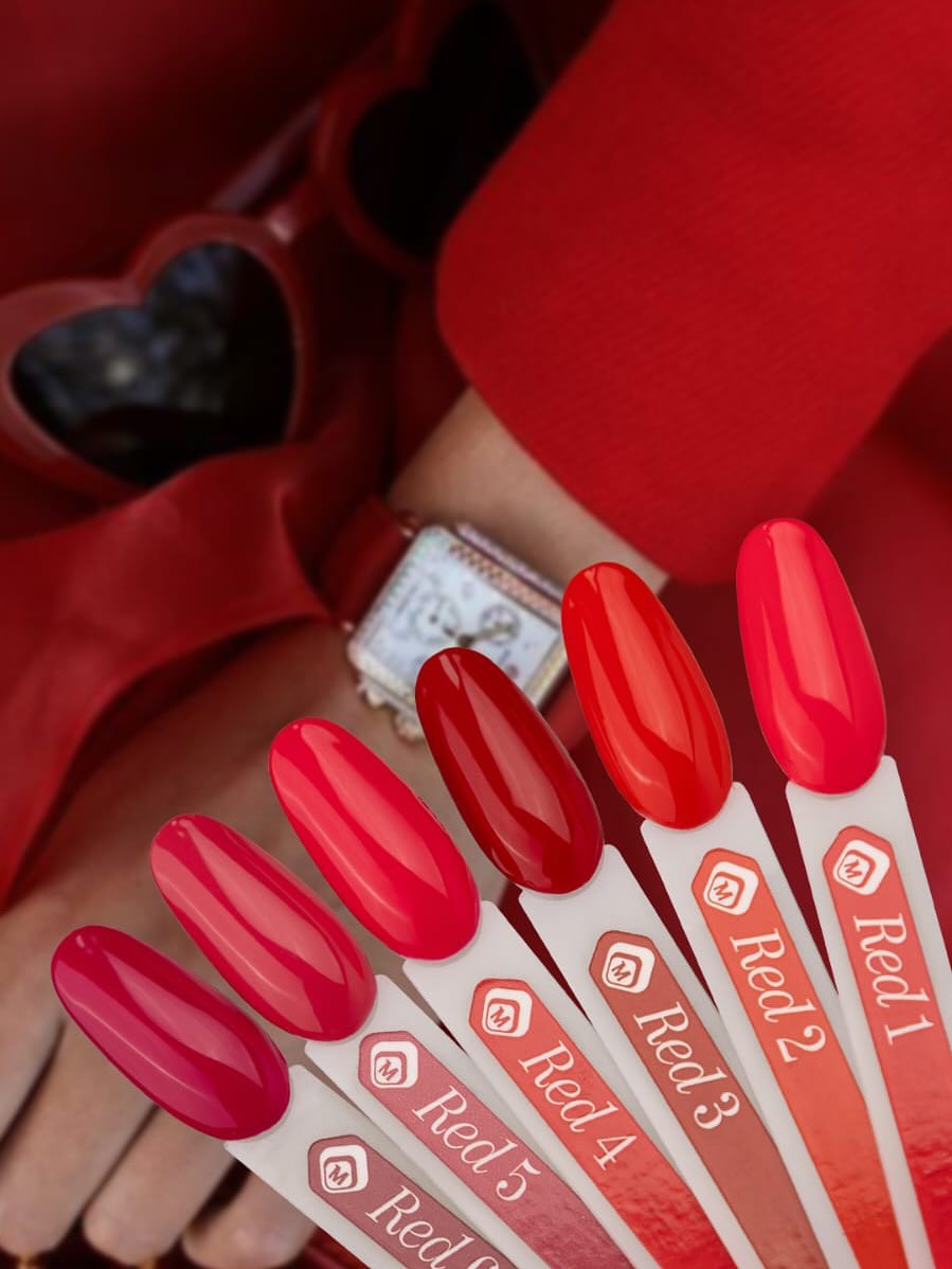 Gelpolish Red 5 (7ml ) 600017 TPO FREE