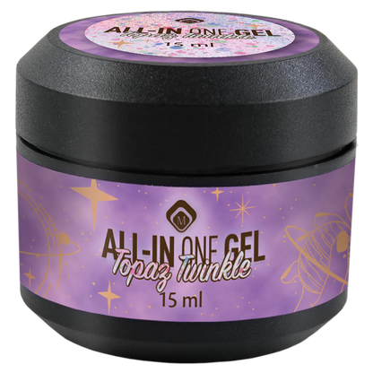 All in One Gel Topaz Twinkle 15ml 105100