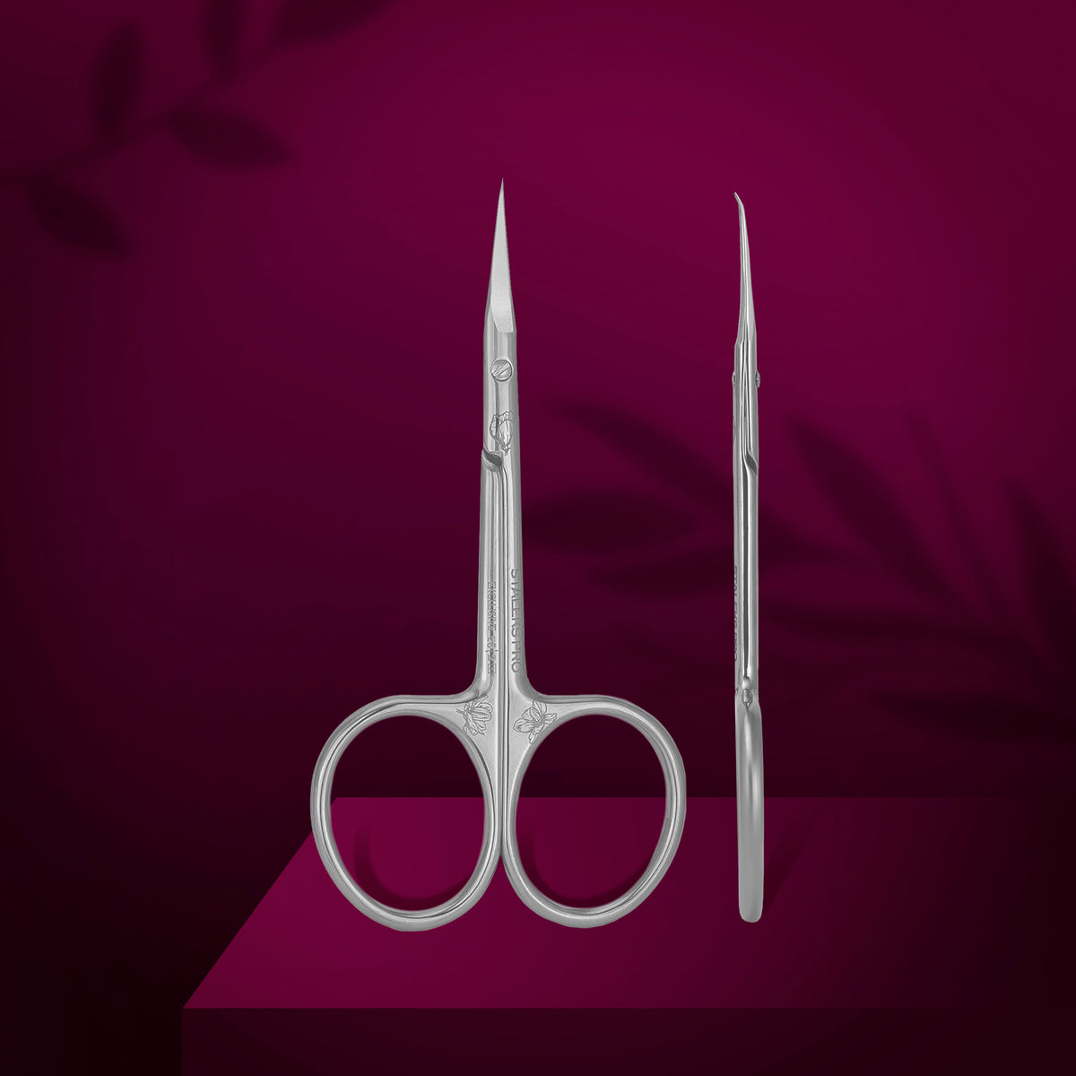 STALEKS Cuticle Scissors with a Hook EXCLUSIVE SX-23/2m – Magnetic EU